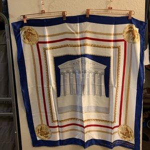 U.S Supreme Court Sandra Day O’Connor Silk Scarf